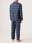 David Archy Men's Cotton Flannel Pajama Set