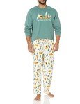 Disney Men's Snug-Fit Cotton Pajama Set - 2 Pack