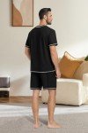 Men's Lightweight Short Sleeve Pajama Set