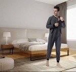 Cozy Solid Color Fleece Onesie Pajamas Set