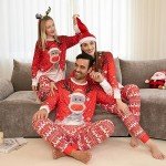 Manooby Christmas Matching Pajamas for Men