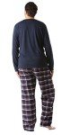 Plaid Pajama Pants Set for Men - XXL