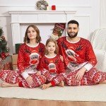 Manooby Christmas Matching Pajamas for Men