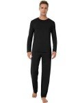 Men's Bamboo Viscose Long Sleeve Pajama Set