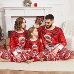 Manooby Christmas Matching Pajamas for Men