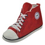 Men’s Winter Plush House Slippers - Red