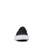 Lugz Clipper Classic Men’s Slip-On Sneakers - Black/White