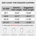 Men’s Winter Plush House Slippers - Red