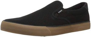 Lugz Men's Black/Gum Slip-On Fashion Sneakers