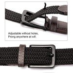 Men's Braided Golf Belts - 2 Pack