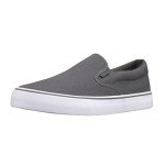 Lugz Men's Clipper Slip-On Sneaker, Dark Grey