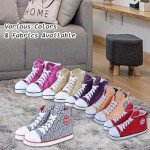 Men’s Winter Plush House Slippers - Red