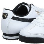 PUMA Men's Roma White/Black Fashion Sneakers 10.5