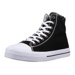 Lugz Men's Stagger Hi Classic Sneakers - Black/White