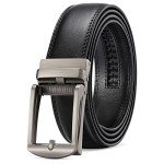 Men's Leather Automatic Ratchet Belt with Gift Box