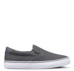 Lugz Men's Clipper Slip-On Sneaker, Dark Grey