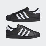 adidas Originals Men’s Superstar Sneakers - Black/White
