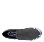 Lugz Men's Black/White/Gum Clipper Sneakers