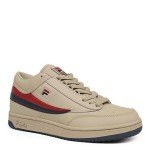 Fila Men's T1 Mid Cream Fashion Sneakers