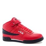 FILA Men's F-13v Fashion Sneaker, Red Navy/White