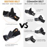 Men’s 2-Pack Tactical Nylon Belt - Black