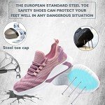 Breathable Steel Toe Safety Work Sneakers for Men