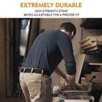 Men’s 2-Pack Tactical Nylon Belt - Black