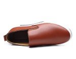 XIPAI Men's Brown Casual Slip-On Loafers Size 11