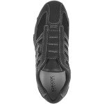 Geox Men's Snake 97 Black Fashion Sneakers