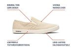 SeaVees Men's Baja Casual Slip-On Sneakers