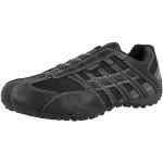 Geox Men's Snake 97 Black Fashion Sneakers