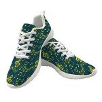 Unisex Lightweight Music Note Running Sneakers
