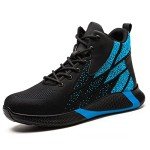 Steel Toe Slip-Resistant Work Sneakers for Men