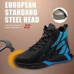 Steel Toe Slip-Resistant Work Sneakers for Men