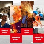 Steel Toe Slip-Resistant Work Sneakers for Men