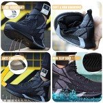 Steel Toe Slip-Resistant Work Sneakers for Men