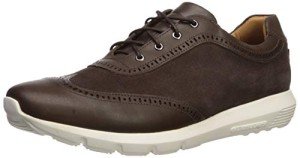 MARC JOSEPH Men's Lightweight Leather Wingtip Sneakers
