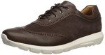 MARC JOSEPH Men's Lightweight Leather Wingtip Sneakers