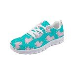 Men's Cute Alpaca Pattern Athletic Sneakers