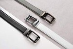 Men's Leather Ratchet Belt with Buckle