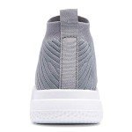 Lightweight Breathable Men's Running Sneakers - Grey
