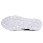 Lightweight Breathable Men's Running Sneakers - Grey