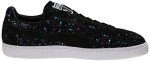 PUMA Men's Suede Classic Black/Gold Lace-Up Sneakers