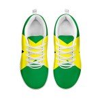 Brazilian Flag Print Breathable Sneakers for All