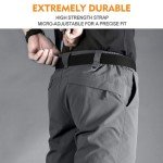 Men’s 2-Pack Tactical Nylon Belt - Black