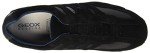 Geox Men's Black Suede Fashion Sneakers Size 7-7.5