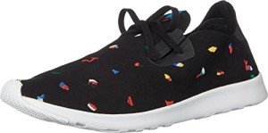 Apollo Moc Fashion Sneaker in Black/White