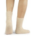 Men's Cozy Fuzzy Slipper Socks - 5 Pairs