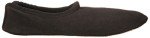 Isotoner Men's Classic Black Stretch Fleece Slippers