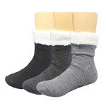 Fralosha Men's Warm Casual Quarter Sock Set